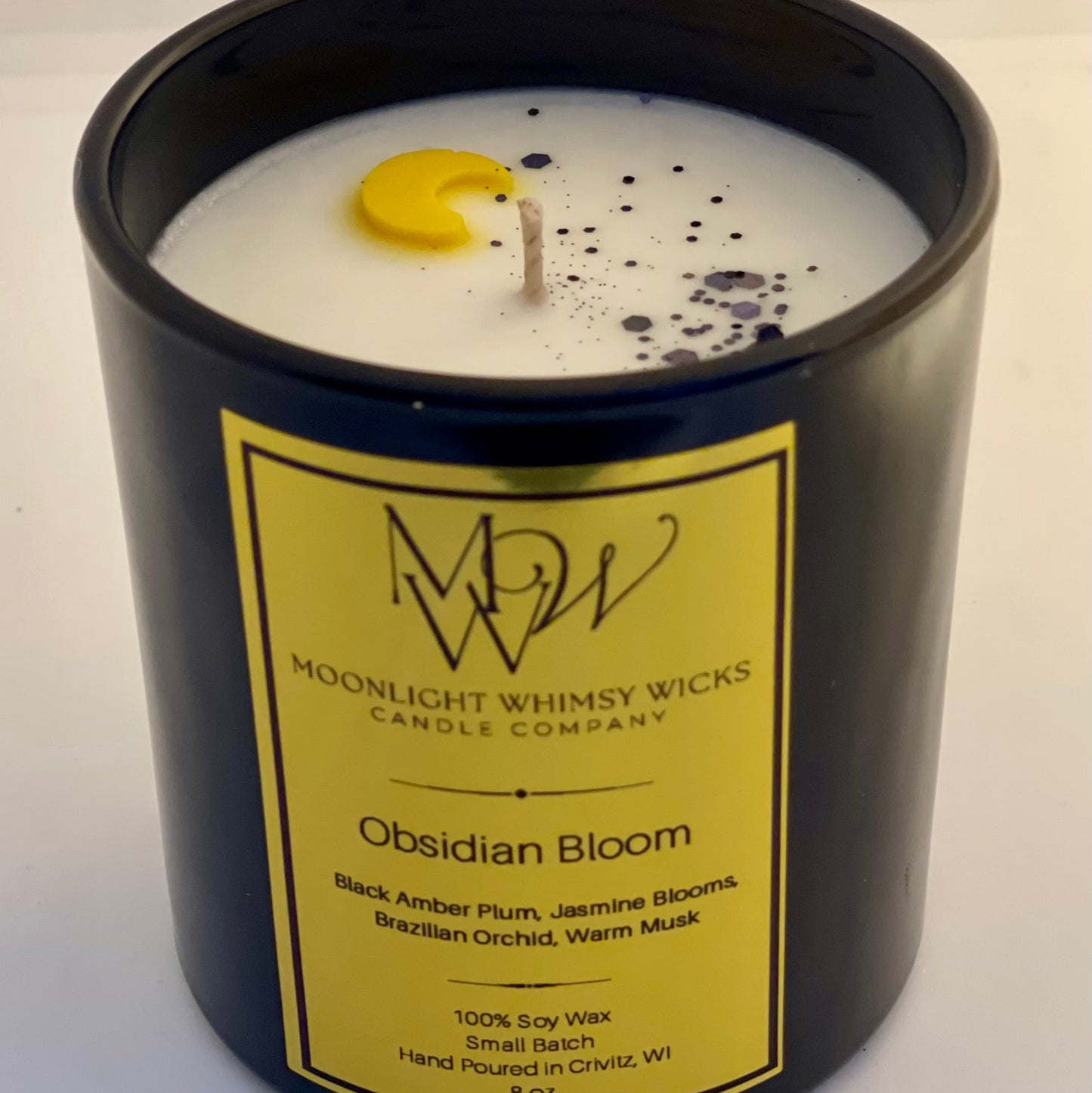 Obsidian Bloom | Luxury Soy Wax Candle