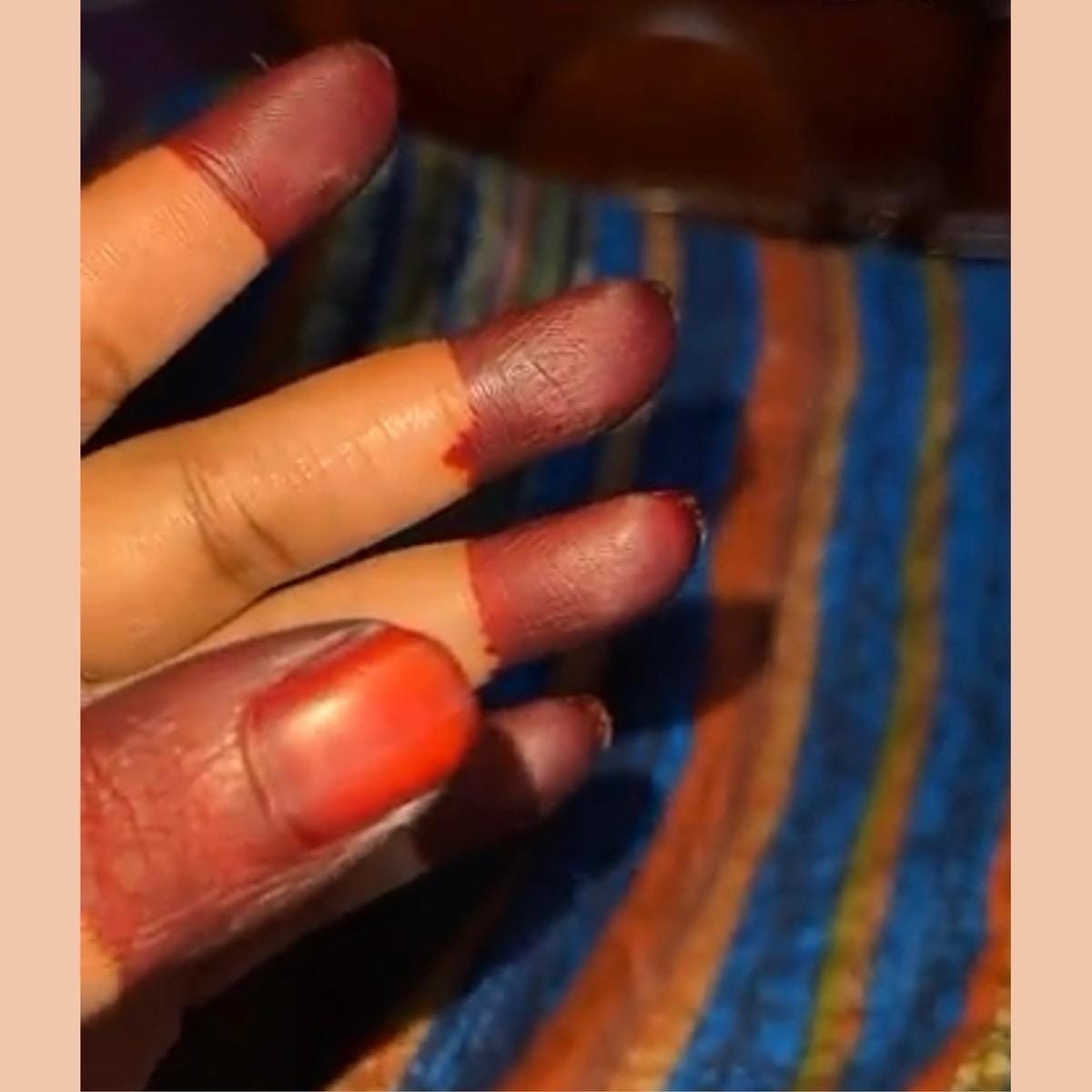 Henna finger dips 2pcs