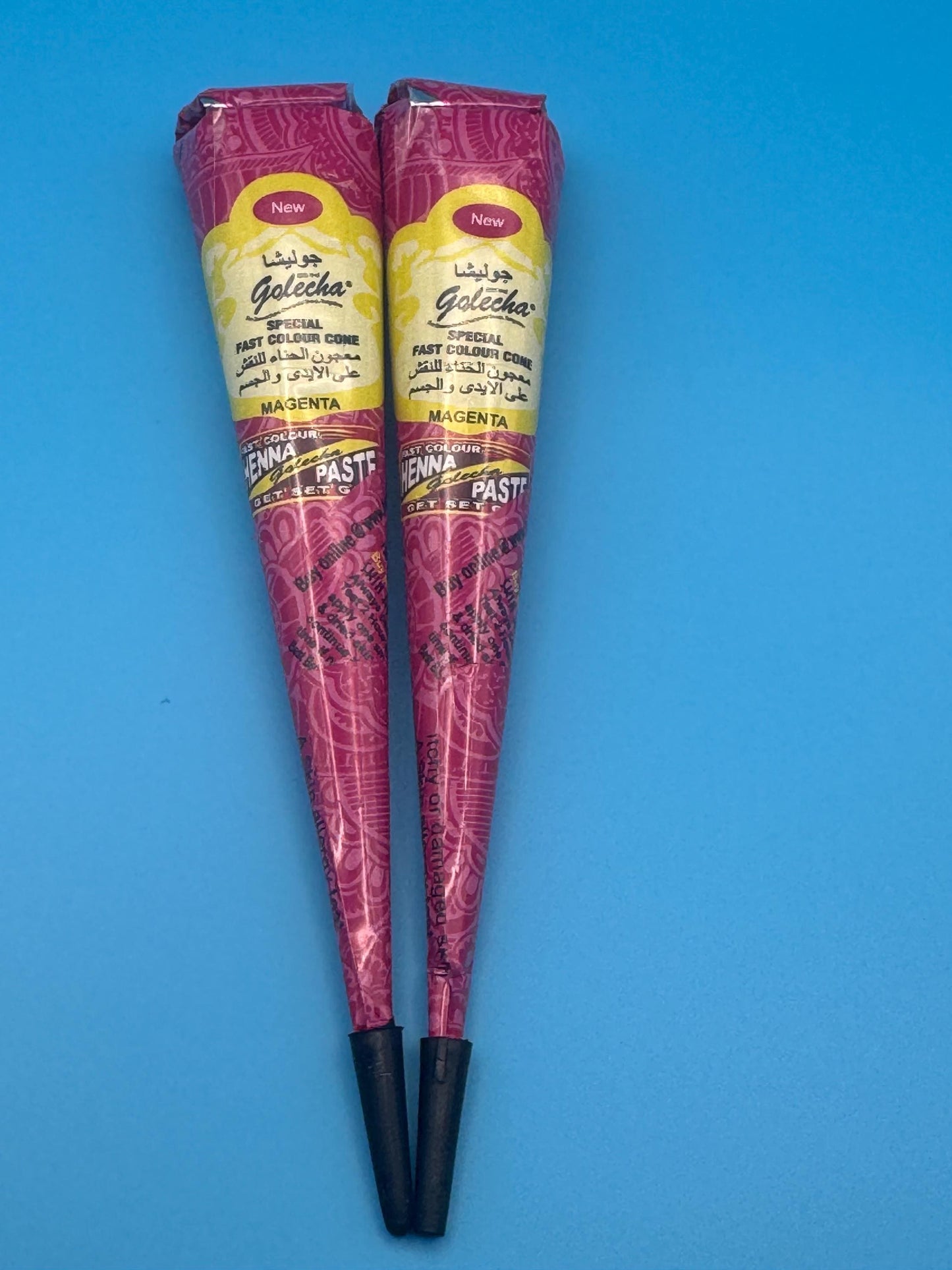 3 pcs pink henna