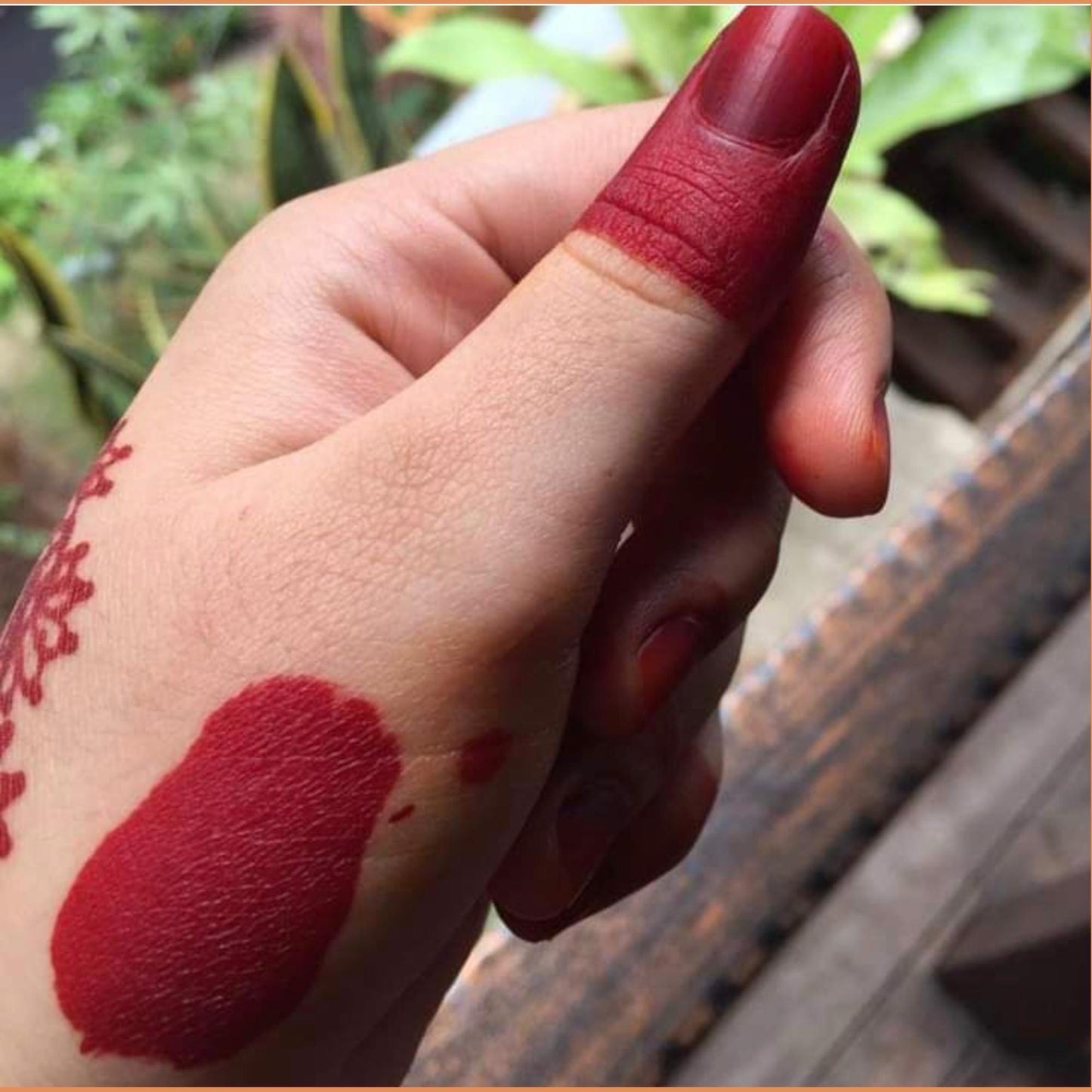 Henna finger dips 2pcs