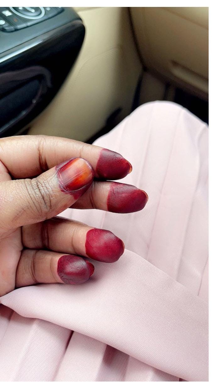 Sister Henna kit 2pcs with finger stickers