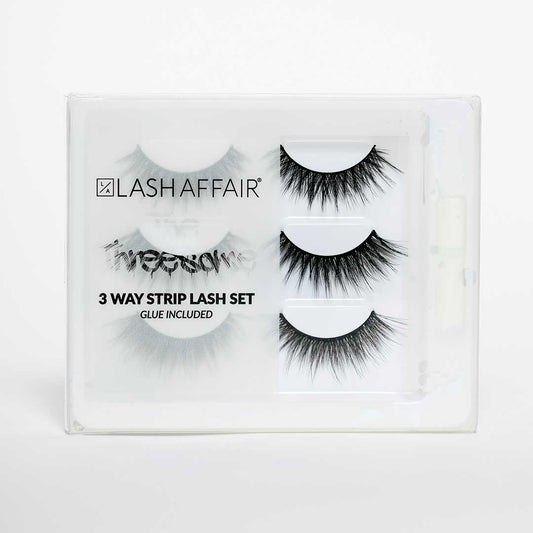 The Threesome | 3 Way Strip Lash Set